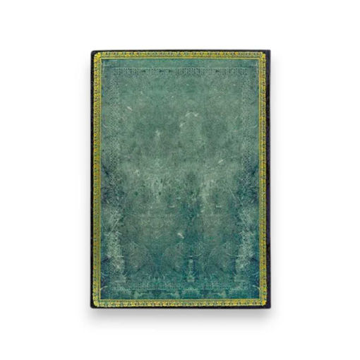 Picture of PAPERBLANKS MIDI LINED OLD LEATHER  PACIFIC BLUE NOTEBOOK